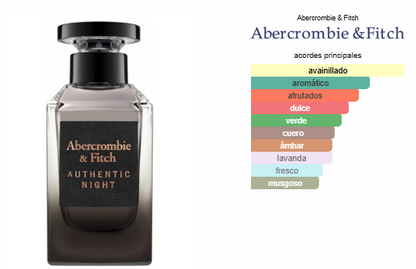 Authentic Night Homme Abercrombie & Fitch EDT