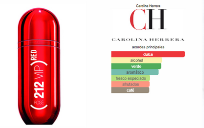 212 VIP Rosé Red Carolina Herrera limited edition EDP