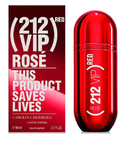 212 VIP Rosé Red Carolina Herrera limited edition EDP