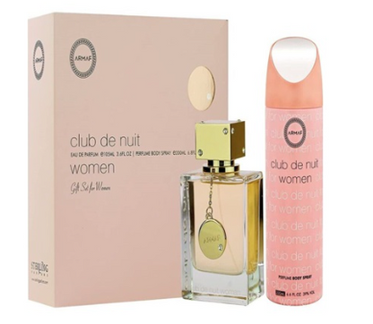 Aemaf Estuche Club de Nuit Mujer Clasico Perfume 105ML + Splash